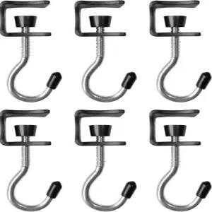 Gecic Tarp 클립 헤비 듀티 잠금 그립 야외 캠핑에 적합한 클램프 카라반 캐노피 자동차 커버 풀 차양 텐트