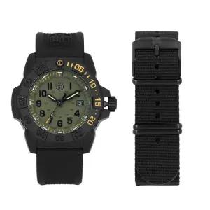 루미녹스 XS.3517.NSF.SET 네이비 씰 밀리터리 다이버 추가 스트랩 세트 남성 우레탄시계