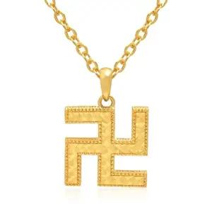 [골드모아]순금 불교 목걸이 11.25g 24K [샤인 만자]