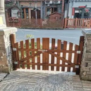 전원주택담장 테라스 울타리 텃밭 펜스 아트휀스 가림막 난간 야외 화단 방부목 담장 팬스 전