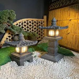 인테리어 석탑 조형물 장식품 조경 실외 돌탑 정원석 화단 조각상 가든 천사 일본식 석상 테