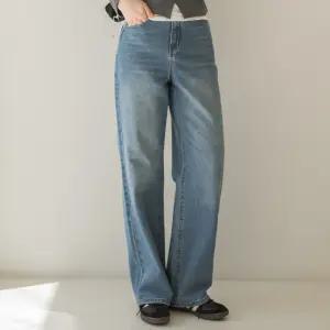 [3단기장/4컬러] 빈티지무드 일자핏 데님팬츠