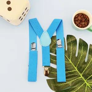 컬러 멜빵 어린이용 파랑