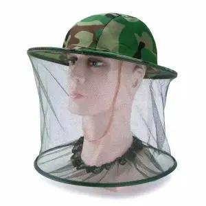 얼굴 방충모자 양봉 벌초 보호 낚시 모기 모자