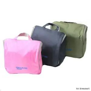 세면도구 휴대용 파우치 여행용 세면백 용품 정리 가방 vOu6+8zkE