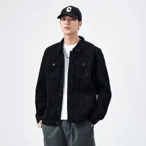 청자켓 추동 기모 도톰 오버핏 재킷 카고 팬츠 남친 청 캐주얼 빈티지 원픽1