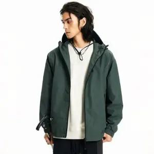 남사친 캐주얼 가을 야상사파리 방수 야상 후드 자켓 등산 오버사이즈 코트 상의 패피1