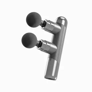 ( )무선 휴대용 더블 8종 헤드 마사지기 목 어깨 진동 마사지건 HMS-18