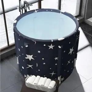 욕조 샤인빈 리빙생활 이동식 겸 접이식 반신욕조 사우나