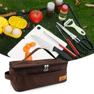 BBQ 커트러리 취사용품 수납 가방 낚시 글램핑 피크닉