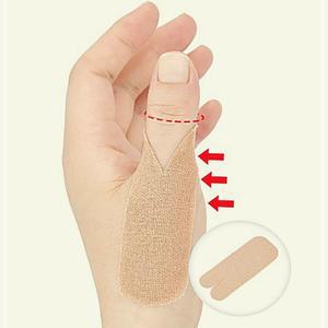 [2개구성] 남녀공용 손가락패치 핑거방수밴드 10매입 학교 교실 학원 관공서 염좌방지 NWFA9024