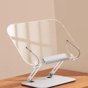 접이식북스탠드 노트북 휴대용 높이조절 각도조절 가벼운책거치대 고정형