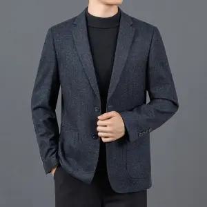 님성 데일리 정장자켓 정장 자켓 추동 양모 캐주얼 논스톱 상의 싱글 코트 다올4