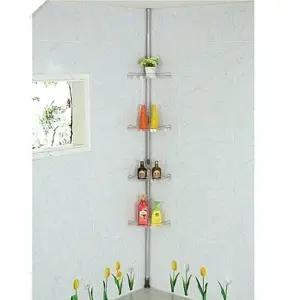 다용도 투명코너선반4단