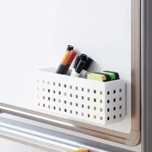 냉장고 자석바구니 대형 현관 자석 선반 바스켓