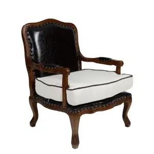 1인용 엔틱 쇼파 미니 윙체어 편안한 빈티지 다이닝 팔걸이 패브릭 디자인