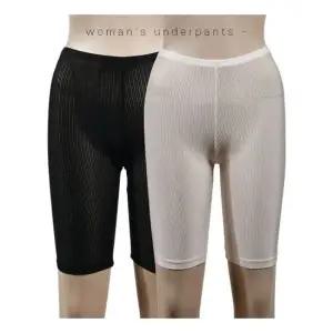 부드럽고 시원한 인견소재 편안한 세로골지 5부속바지 속치마