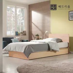 [베드리움] 클릭 평상형 침대 SS + 본넬 매트리스