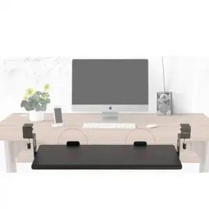 책상 슬라이딩 키보드 트레이 선반 무타공 거치대