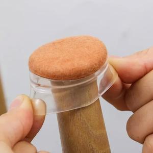 실리콘 의자 다리 커버 가구 바닥 펠트 소음 감소 패드 방지 테이블 보호대 미끄럼 슬라이더