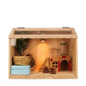 병아리 사육장 하우스 병아리키우기 목재 60x30x30