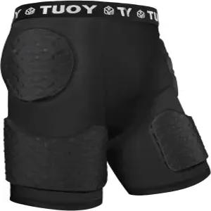 남성 패딩 축구 거들 압축 반바지 보호대 야구 라크로스용 5패드 허벅지 엉덩이 보호 바지