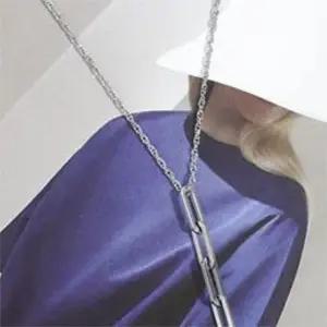 [다잇템]여자 써지컬 볼드루프 이태리체인 목걸이_P336055834