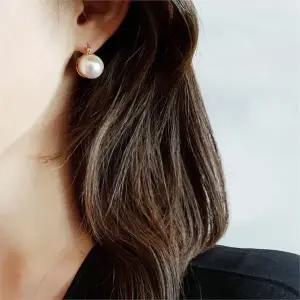 [다잇템]여자 알바 진주귀걸이 청순 원터치 이어링_P335311441