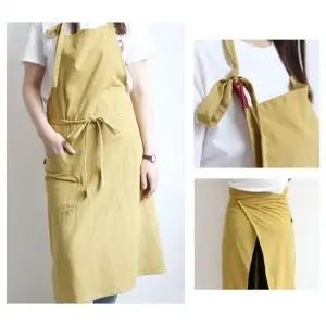 린넨 코튼 주방 앞치마 8컬러 미용 디자인 예쁜 주방 필수템