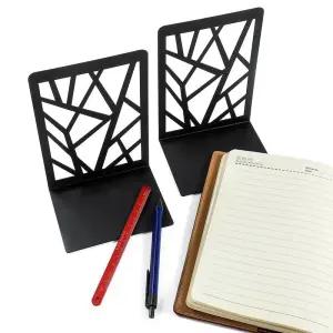 북레스트 독서대 검은색 적 중공 책장 책꽂이 학생 책상 학교 도서관 책 클립