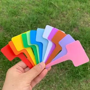 플라스틱 식물 태그 원예 모종 재사용 방수