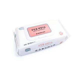 [2개구성] 싱크대 렌지후드 묵은때청소 세정티슈 40매 티슈 기름때제거티슈 주방용 ARWF869AB