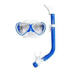 세트 OP87FC44 블루 수경 아라칸 주니어 스노쿨