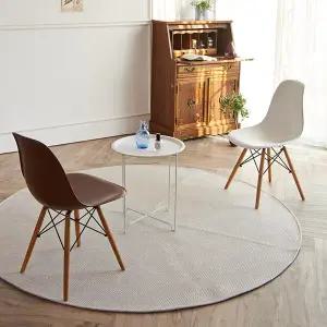 사계절 헤링본 MC 사이잘룩 원형 러그(170x170)