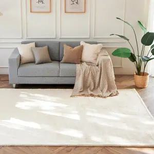 인조 토끼털 MC 장모 러그(100x150)