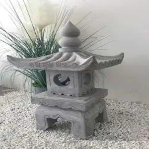 마당꾸미기 조경석 석등 돌램프 인테리어 야외 정원인테리어