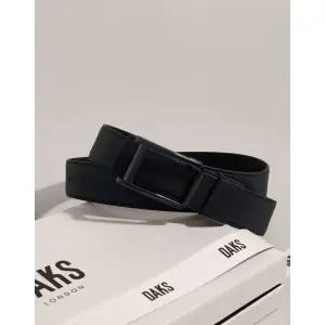 [롯데백화점]닥스 액세서리 [선물포장][SOFT SLASSIC]블랙 프리미엄 이태리 수입가죽 후크 벨트 DBBE6E130