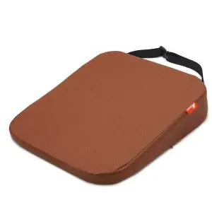 ACEPEED G5J1J8W8 차량용 키높이방석 높이조절 AP16 가죽 브라운 8cm