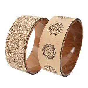 쿄르크 요가휠 필라테스 소도구 요가 홈트 스트레칭 요가 휠 링 요가