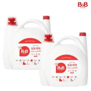 비앤비 대용량 유아 섬유세제 시그니처향 5,500ml X2개