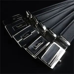 [다잇템]남자 혁대 이지 자동 버클 허리띠 국산 벨트_P340113399