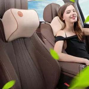 차량용 E6B7T4N4 메리폼 목쿠션 편안한 목베개 자동차용 목베개