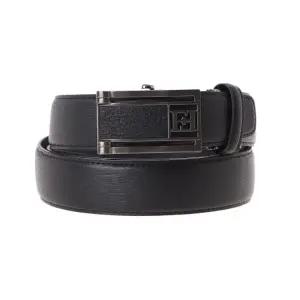 [롯데백화점]레노마 포체  롱벨트  흑니컬사틴  블랙소가죽 자동벨트 FPFBE1201BK