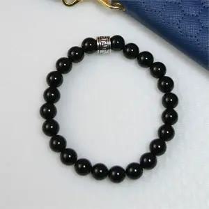 [다잇템]여자 남자 단순 원석 원형 전통 패션 팔찌_P340114963