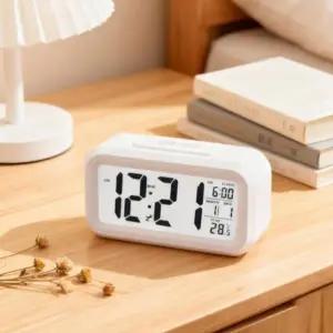 ( )시계 탁상 화면 실내용 전자 선명한 디지털 표시