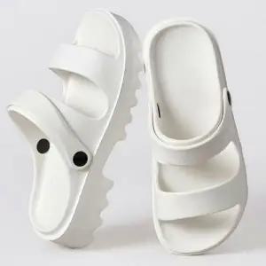 EVA 스트랩 여자 겸용 뮬 슬리퍼 샌들 두줄 여름