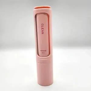 핑크 먼지 제거기 롤러 보풀 먼지 먼지제거 먼지털이