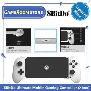 호환  8BitDo Ultimate 모바일 게임 컨트롤러 Xbox용 Bluetooth 게임패드는 적용Android 9.0 호환 iOS용 모