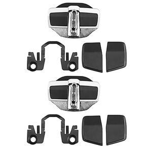 TRD 문짝 스태빌라이저 잠금 보호대 래치 스토퍼 커버, 도요타 랜드 크루저 알파드 벨파이어, 2 세트