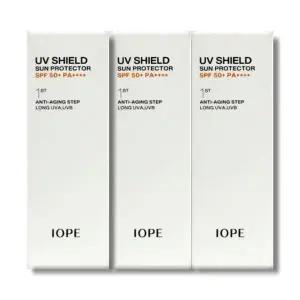 [셀러허브][영양친구] 아이오페 유브이 쉴드 에센셜 선크림 50ml 3개 (S30610750)